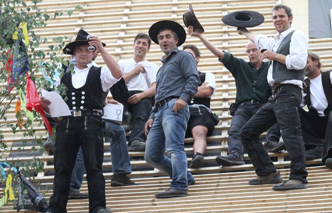 Zehntscheuer-Entringen-Richtfest